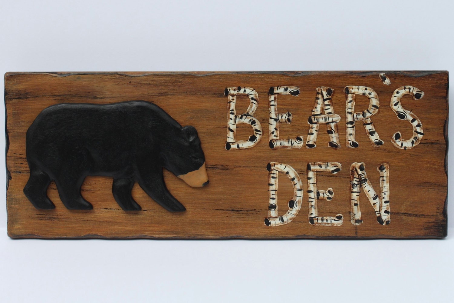 Bear home s. Sign Bear.