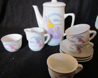 my little pony tea set