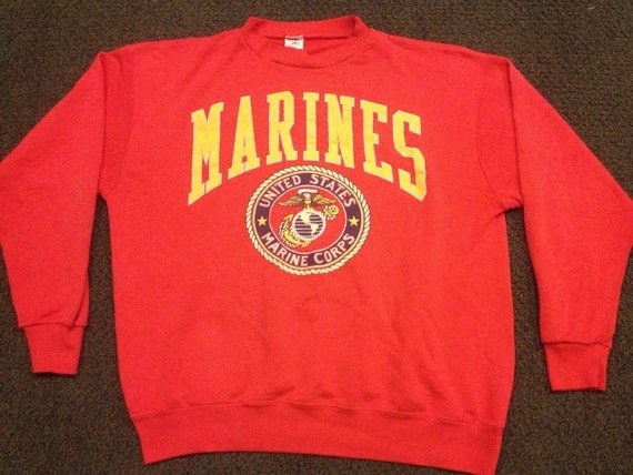 Vintage Mens United States Marine Corps USMC Crewneck