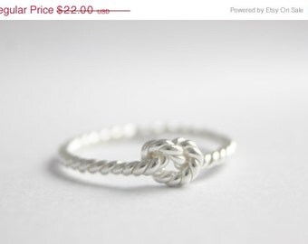 Popular items for love knot ring on Etsy