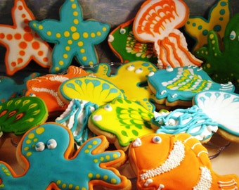 Fish sugar cookies | Etsy