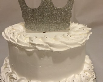 Crown cake topper