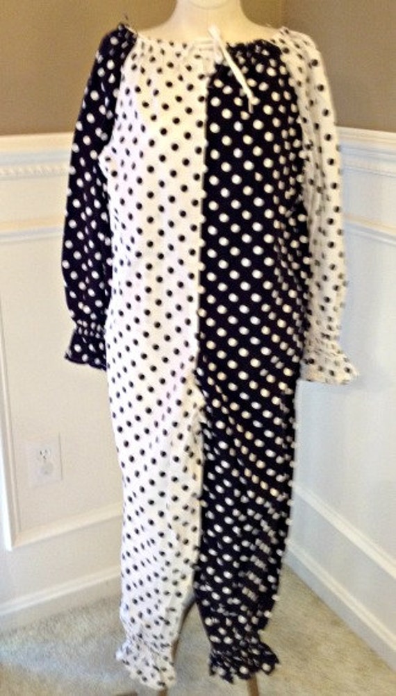 Ensemble Deux Pièces S.L. Fashions Femme - Noir à Pois Blancs, Taille 20, Occasion Très Bon état