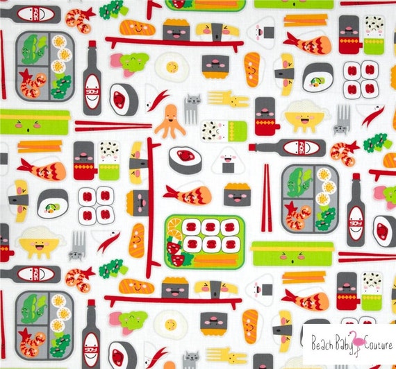 sushi pillow case