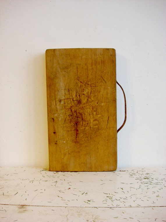 Antik holz schneidebrett butcher block / von oldmoscowgallery Antik küche holz backofen