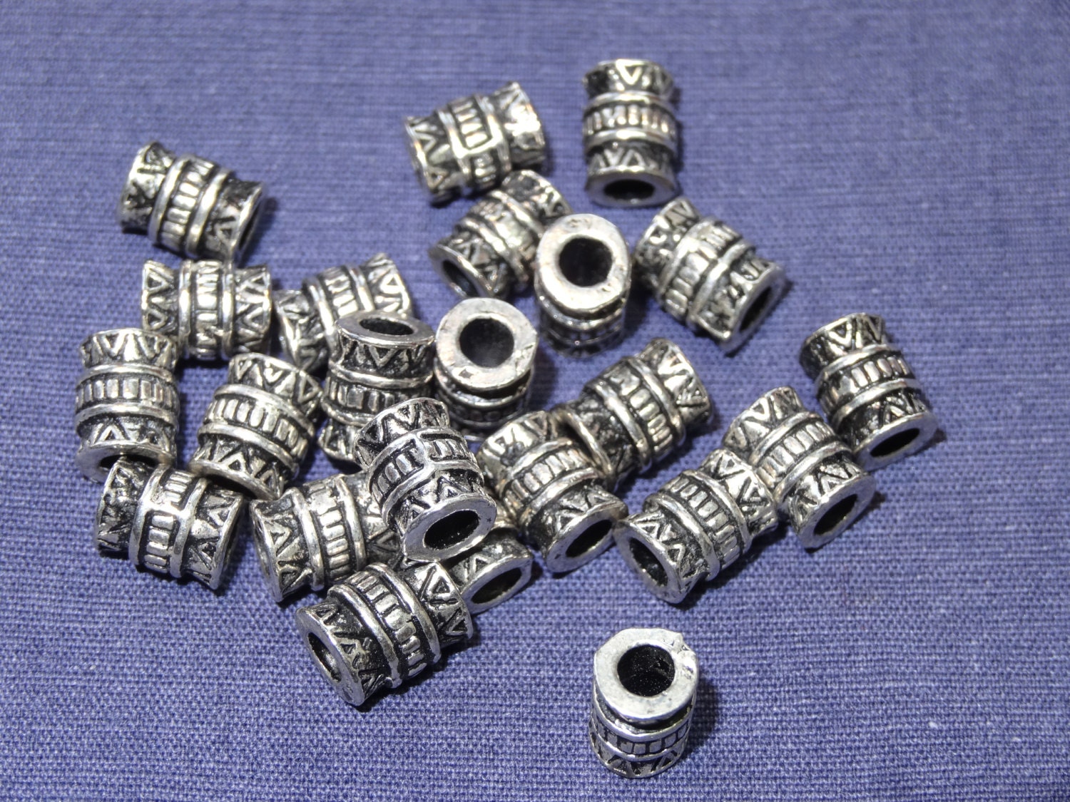 Antique Silver Metal Beads from Browseforbeads on Etsy Studio