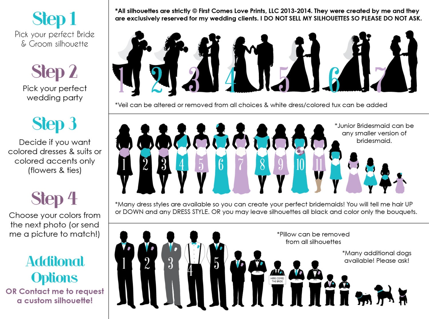 PRINTABLE Wedding Program The Avery: by FirstComesLovePrints
