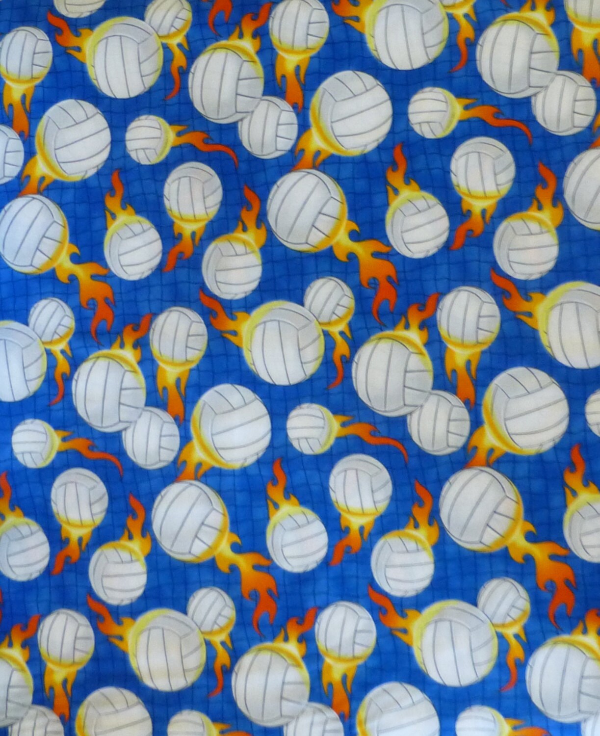 Cotton FabricQuiltClothing Sports Volleyball Fabric