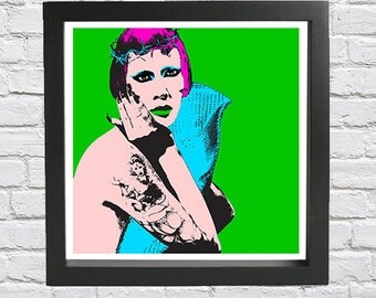 Raja. Drag Race/Warhol inspired giclee art print