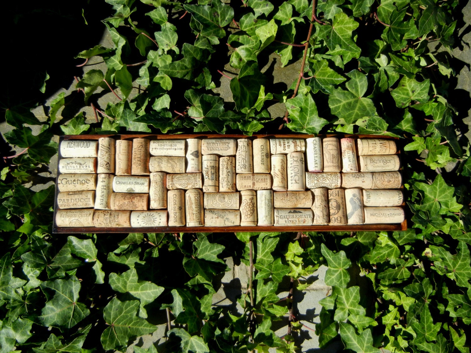 Long Wine Cork Trivet 18x5 Cork Board Trivet Tray Cork