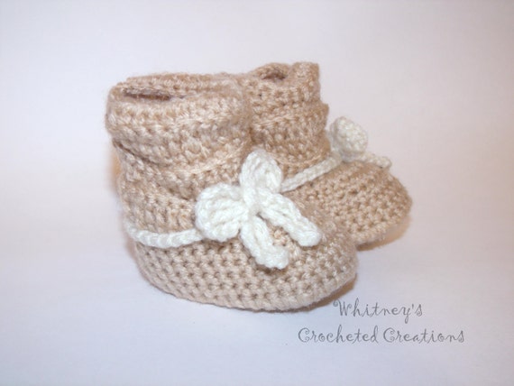 crochet baby girl slouch boots handmade by crochetforkids1828