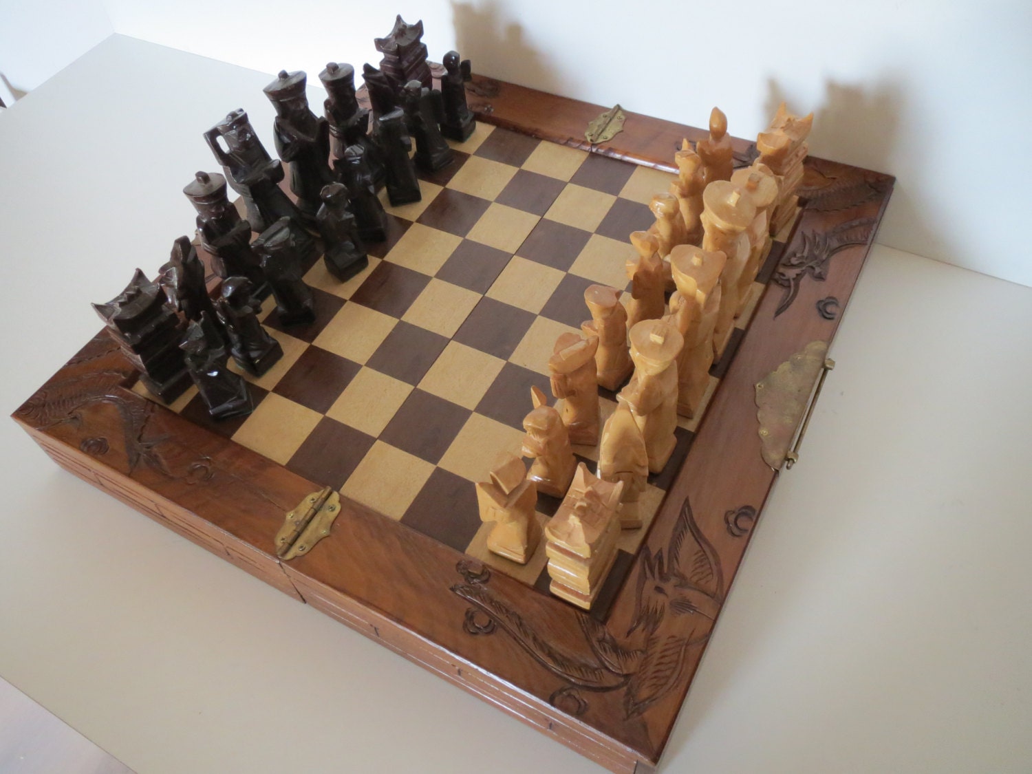 Chess chessboard 45x45cm chess pieces China Haute Juice