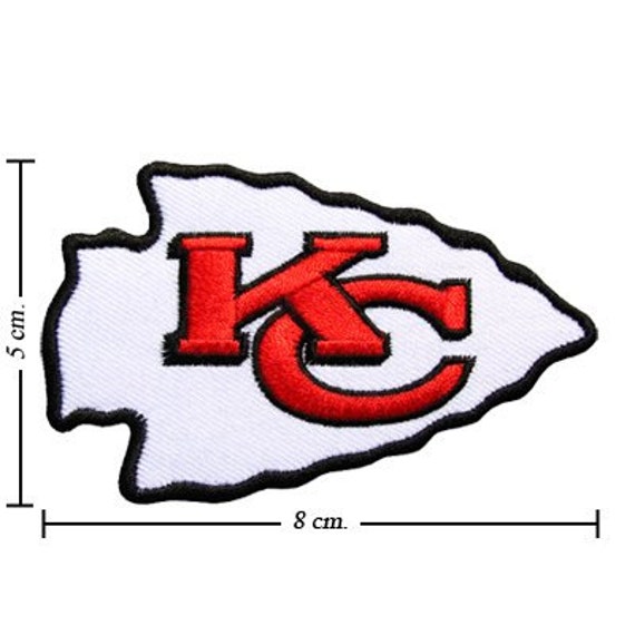 KC NFL Kansas City Chiefs Embroidered Sew On Saw On by noieasyshop