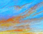 Sunrise art, cloud artwork, abstract sky art, sunset art, colorful cloud art, Original abstract artwork by Nancy Quiaoit at NancyQart Sunrise art, cloud artwork, abstract sky art, sunset art, colorful cloud art, Original abstract artwork by Nancy Quiaoit at NancyQart