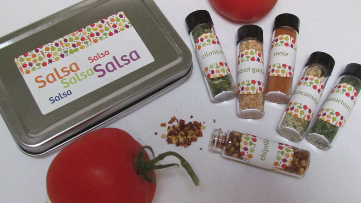 Salsa Gift Set unique collection of spice by InNonnasKitchen