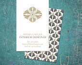 Pre Designed Business Card: Interior designer