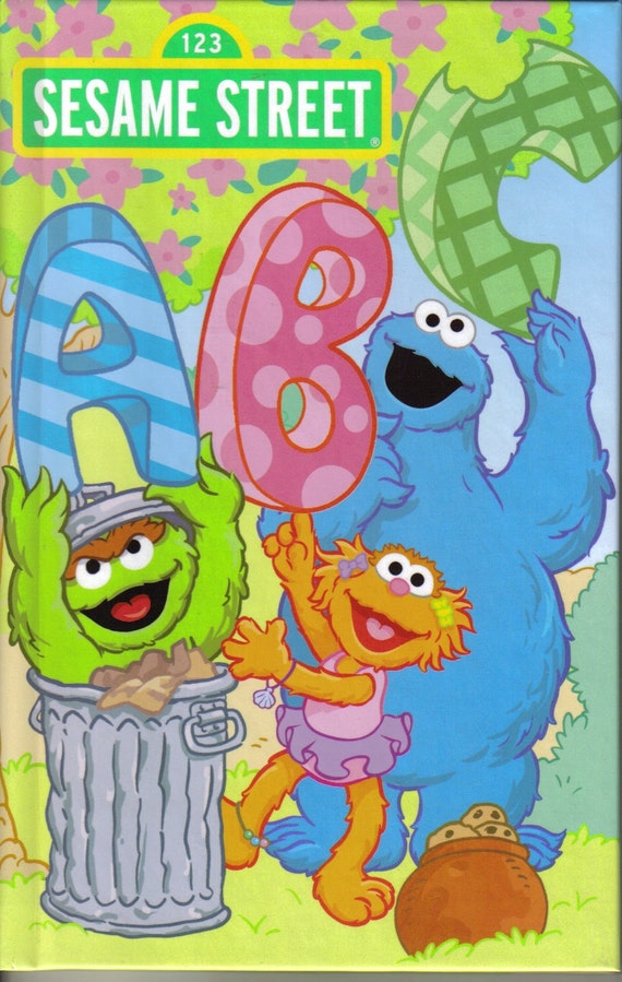 Children Sesame Street ABC Personalized Book