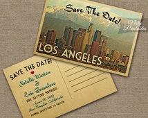 Popular items for los angeles postcard on Etsy