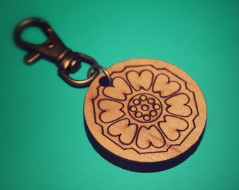 White Lotus - Avatar the Last AirBender and Legend of Korra - White Lotus Keychain