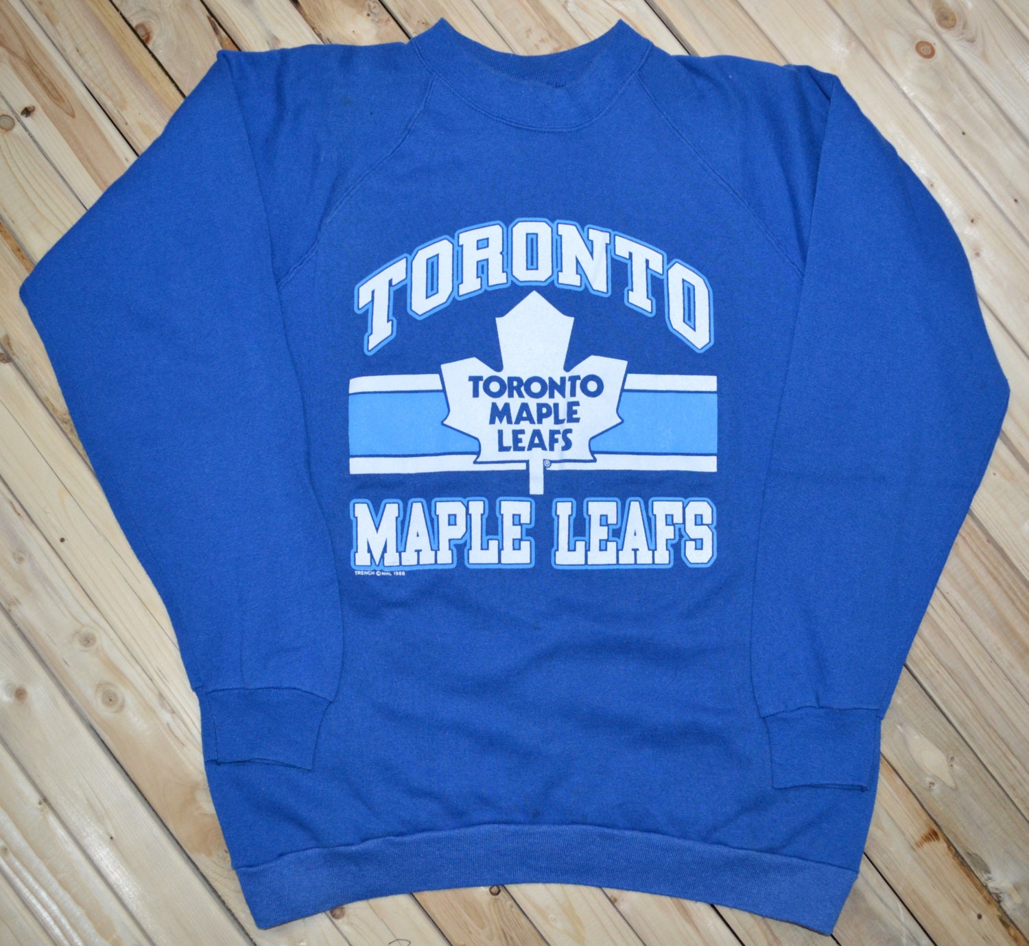 Toronto Maple Leafs crewneck sweatshirt 1988