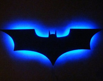 Batman Logo LED Wall Light / Night Light