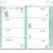 Filofax Pocket size printable week in 2 pageseaster by Sorocashop
