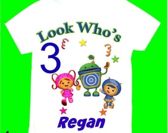 team umizoomi shirt