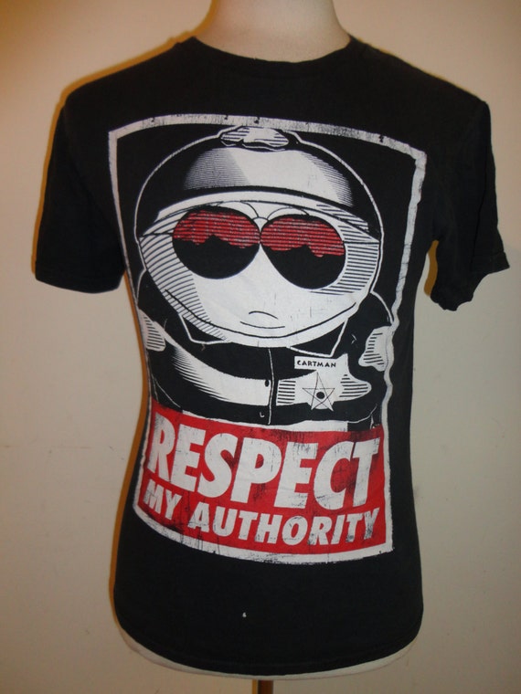 t shirt cartman respect my authority