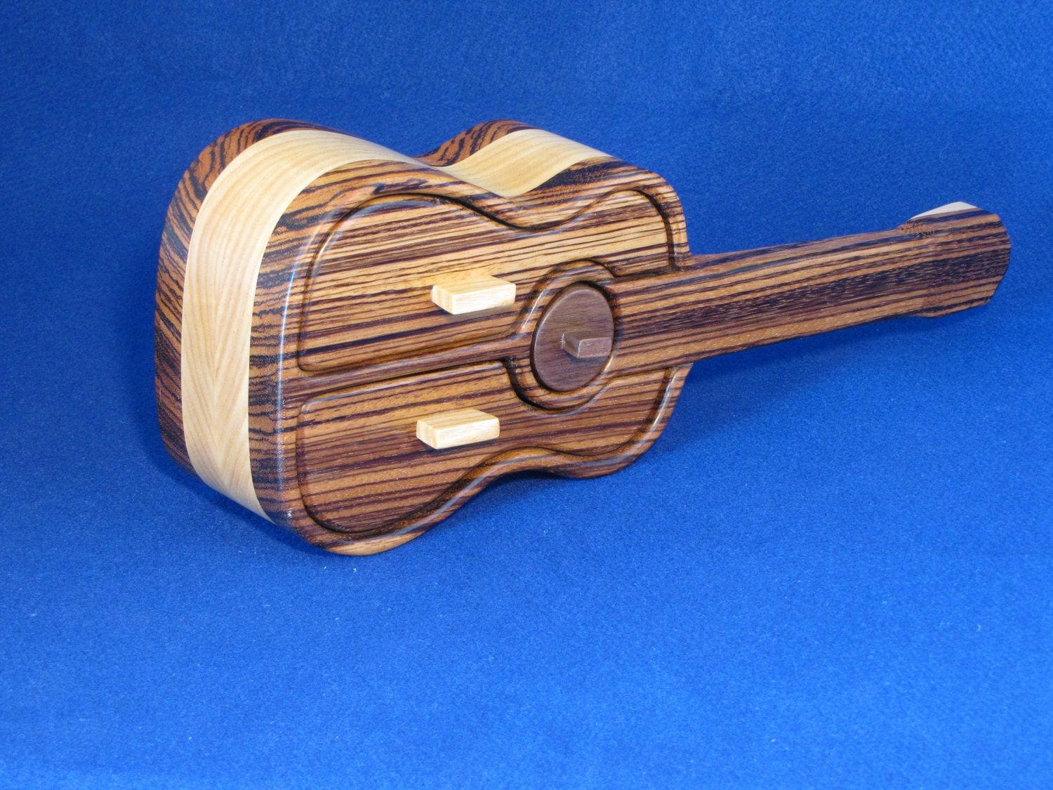 Special Guitar Band Saw Jewelry Box For All by BandSawJewelryBoxes