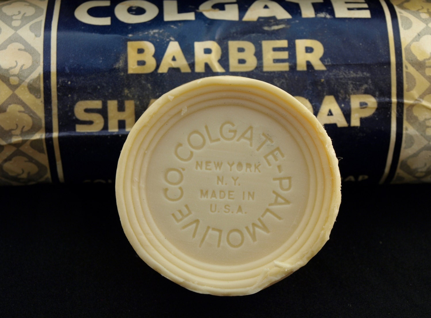 Colgate Barber Shave Soap One new unused puck Ships for a