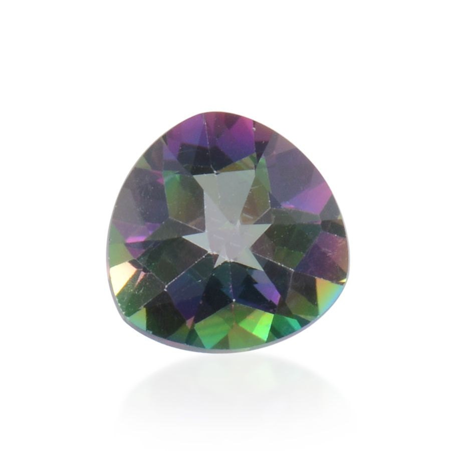 Mystic Northern Lights Topaz Trillion Cut Loose Gemstone 1A