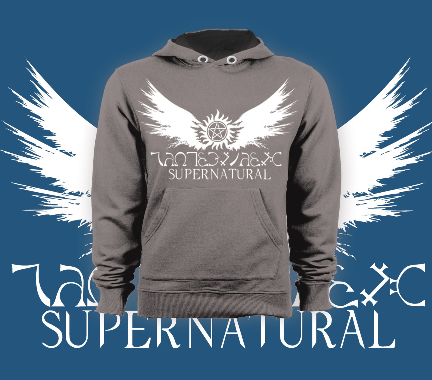 Supernatural Hoodie by SocialpopTees on Etsy