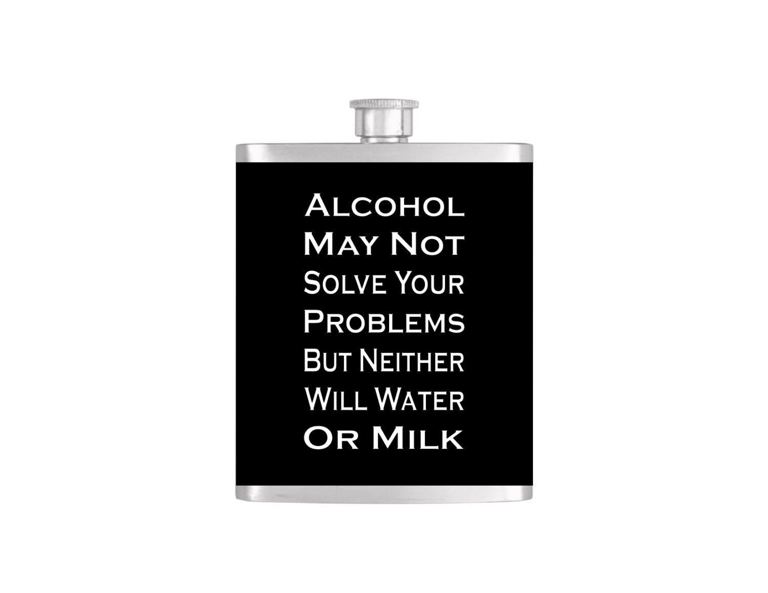 Alcohol May Not Solve Your Problems But Neither Will Water or