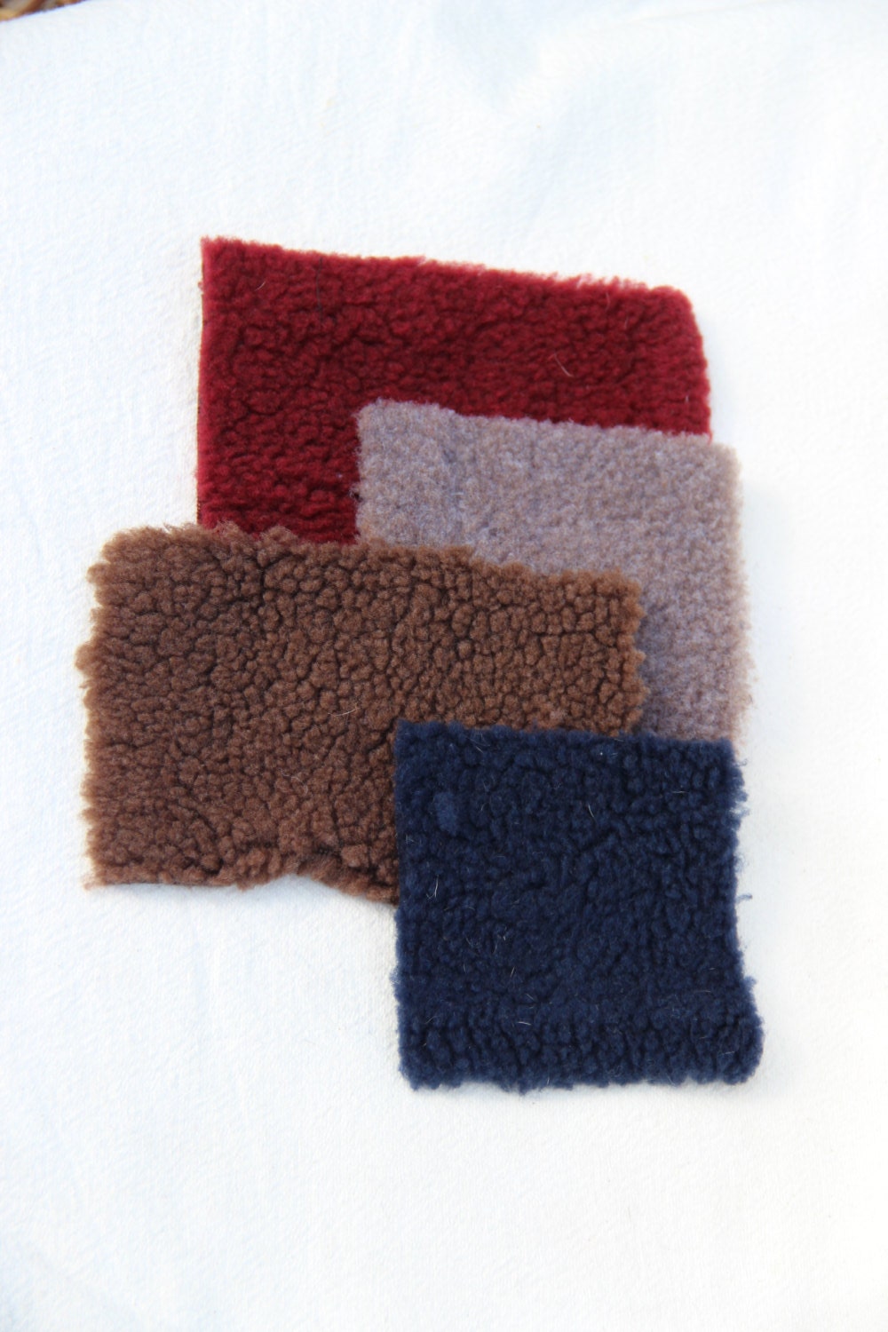 Sherpa/berber synthetic shearling fleece by the Yard. Cheap