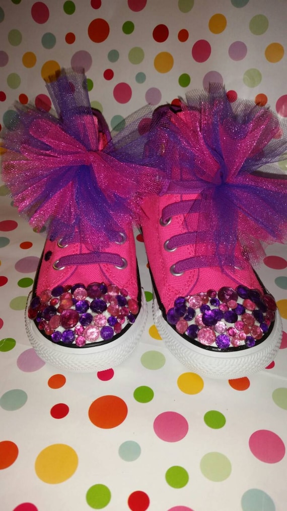 Made to Order BLINGED OUT Girls Converse