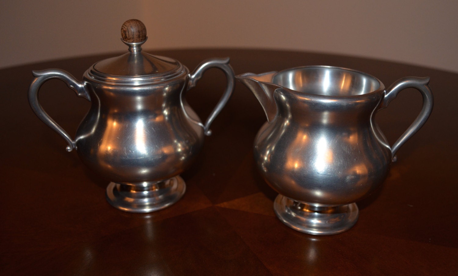 Vintage Royal Holland Pewter KDM Tiel Creamer And Sugar Set – Mid ...