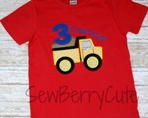 1st birthday construction shirt