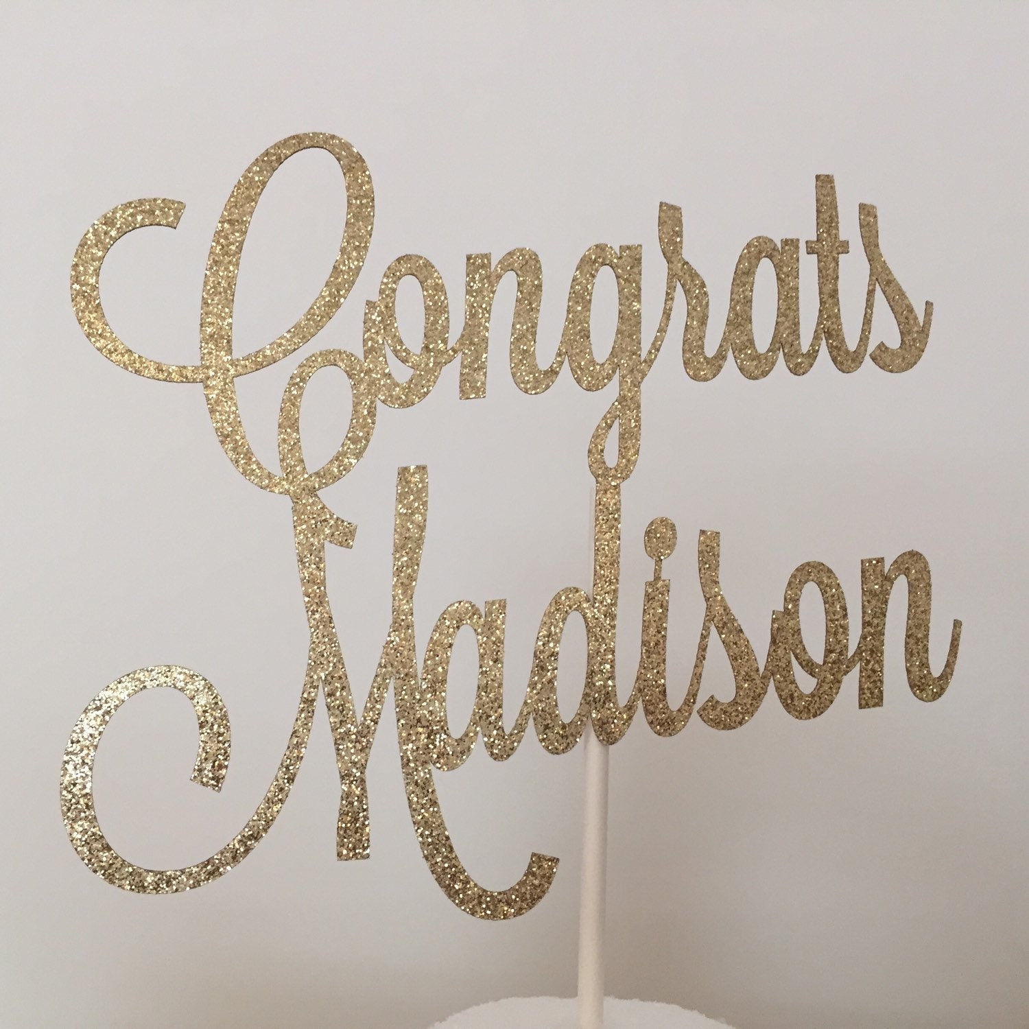 Congratulations Cake Topper Tanya Tanya