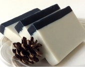 Bentonite Clay Soap with Activated Charcoal, Mens soap, Shaving Soap, Clay Soap,All Natural Soap,Facial Soap.