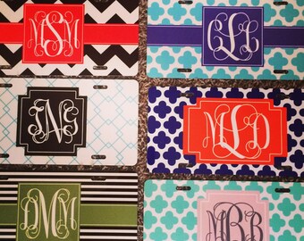 PERSONALIZED License Plate Choose your Car Tag Design