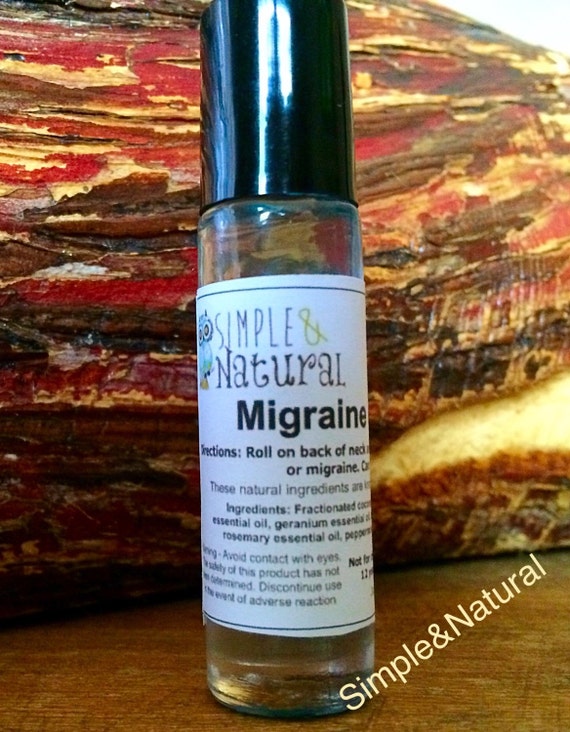 Migraine & Headache essential oil rollon by SimpleNaturalPC