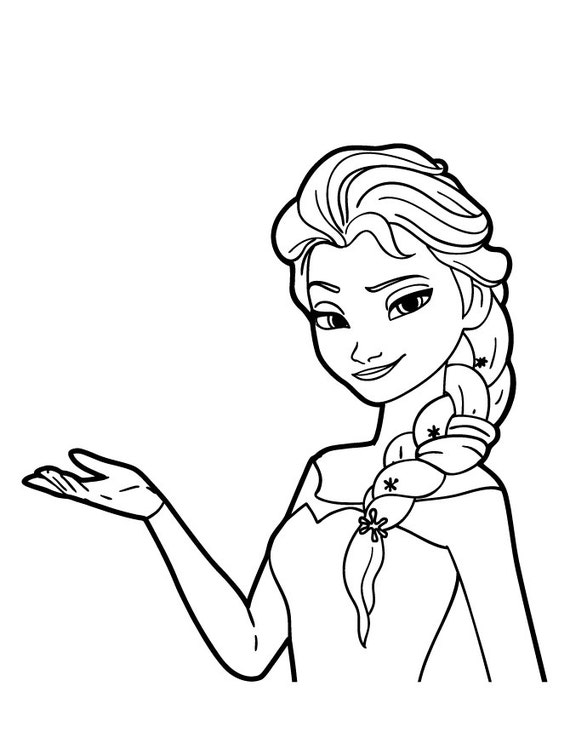 Disney Frozen Elsa Vinyl Decal by DecalDirect on Etsy