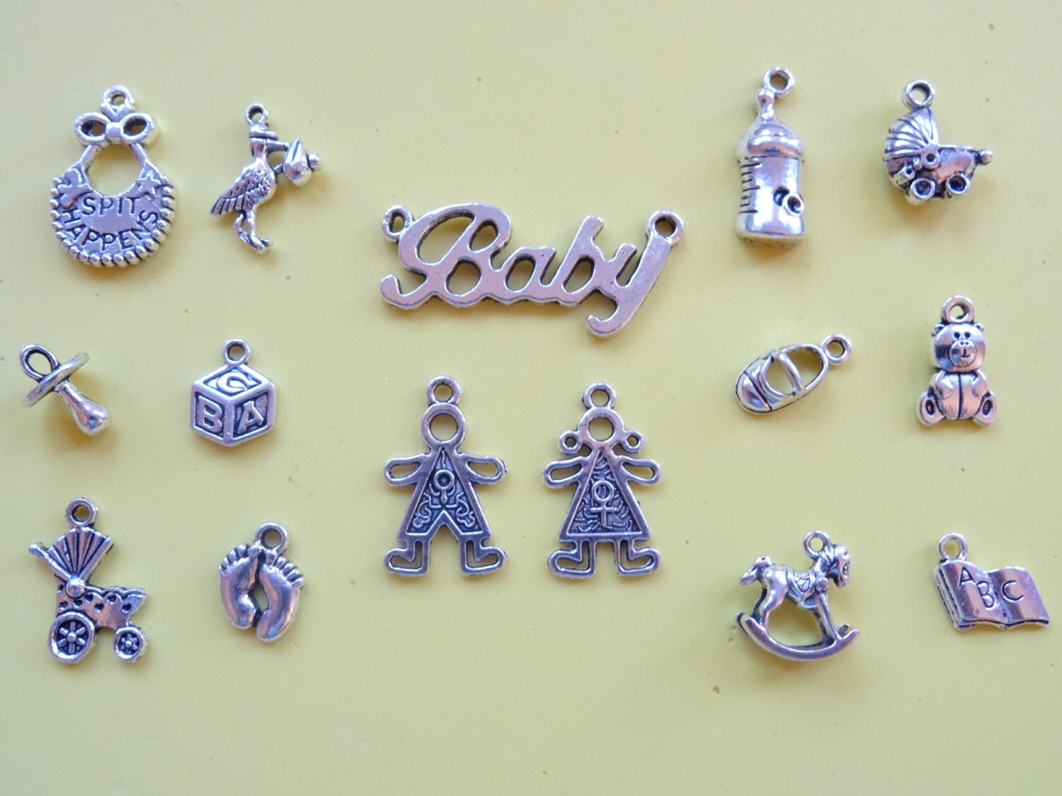 Baby Collection 14 baby charms Ref CC002S by charmedbeader
