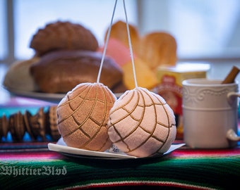 Pan Dulce Chocolate/Strawberry Fuzzy Conchas