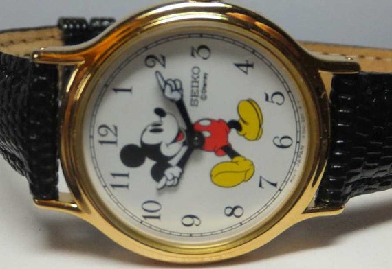 Disney Ladies Seiko Mickey Mouse Watch