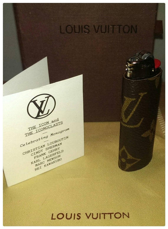 Authentic Louis Vuitton Genuine Leather lighter sleeve by Elude1