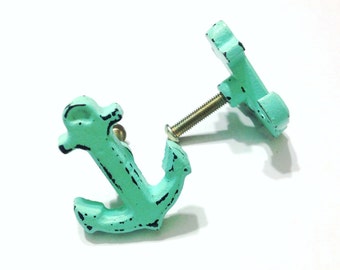 2 Nautical Cast Iron Cleat Hooks – 5.5 Inch, Rustic Brown, With Screws, For Boat Ties, Drawer Pulls, Cabin & Beach House Decor