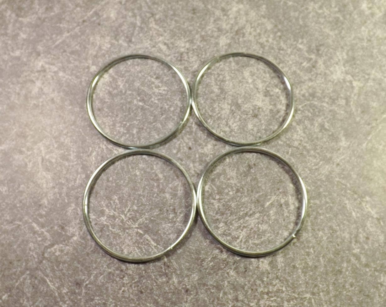 3 inch Metal Rings 4 soldered metal craft rings Dreamcatcher