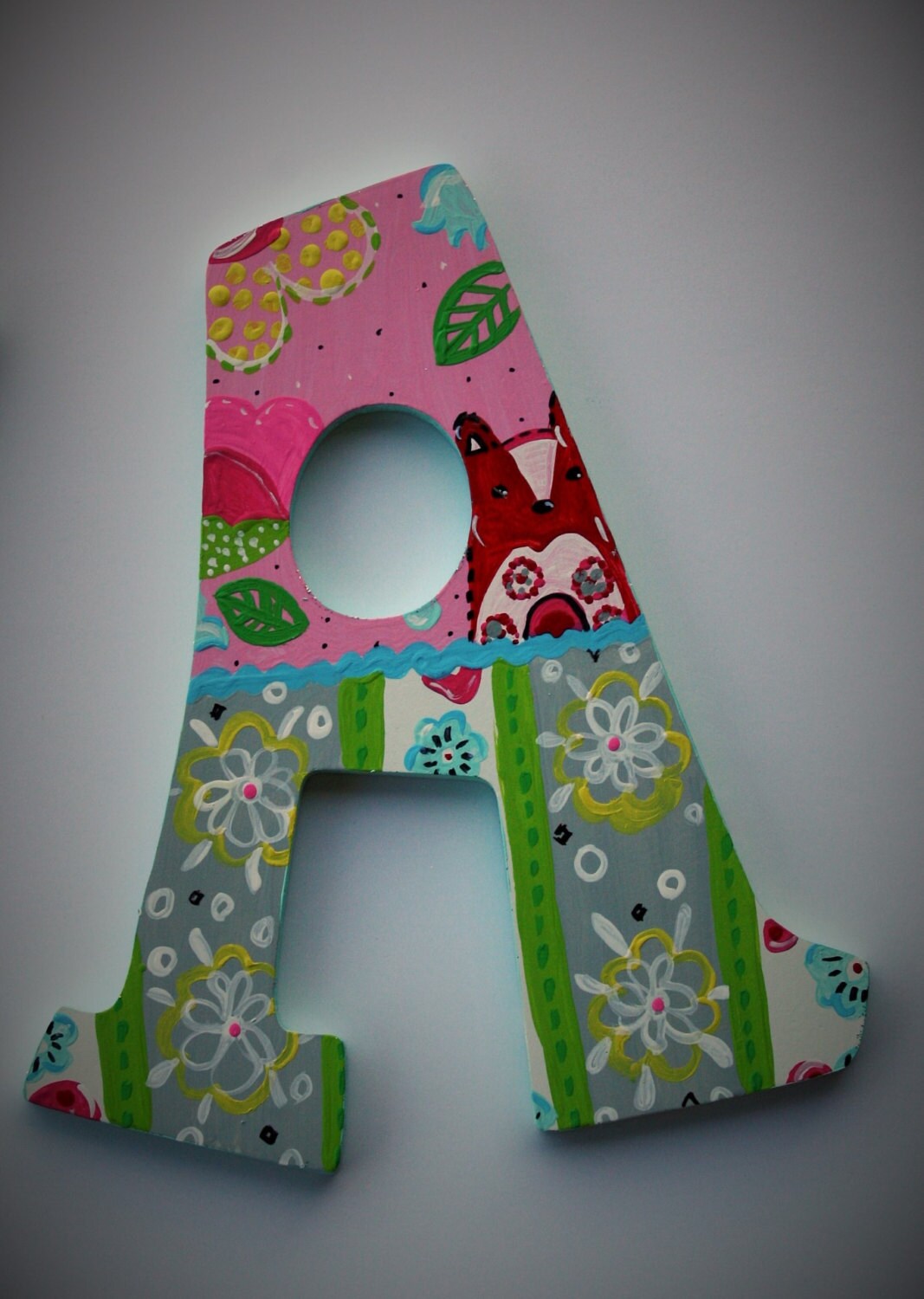 Wall Letters Custom Hand Painted Wooden Letters Price