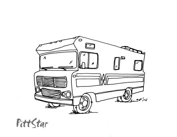 Download Instant Download Happy Glamper Winnebago Motorhome by PittStar